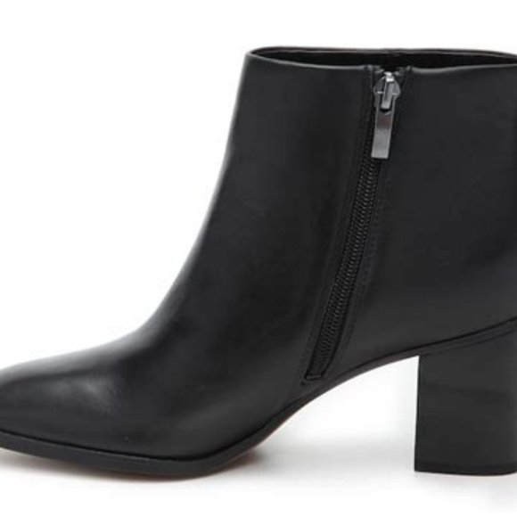 Leather Booties 2 3/4" Heel Boots - Franco Sarto - Picture 8 of 10